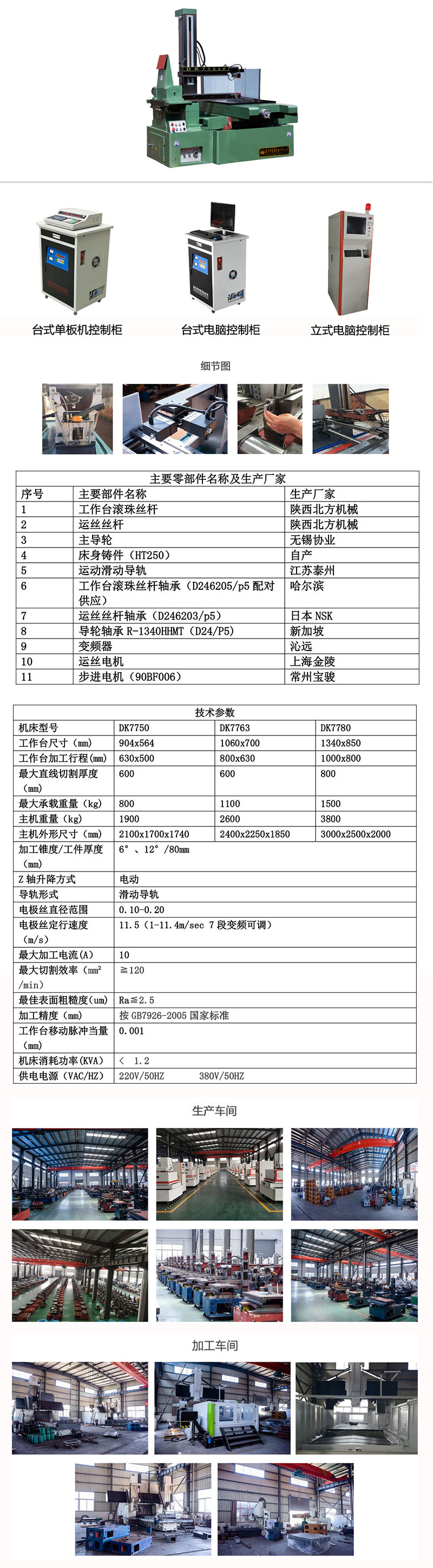 快走絲，DK7750快走絲線切割機床2